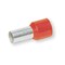 Aderendhülse DIN46228 10 mm rot Länge 21 mm